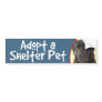 Mastiff/Chocolate Lab Bumper Sticker
