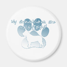 Mastiff Grandchildren Magnet