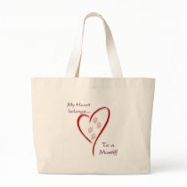 Mastiff Heart Belongs bags