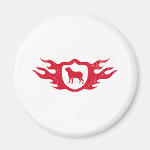 Mastiff Refrigerator Magnet