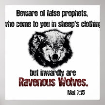 Mat 7:15 posters