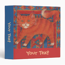Mat Cat "Your Text" custom binder
