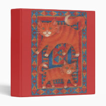 Mat Cats binder red