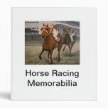 Match Race – Seabiscuit vs. War Admiral Painting Binder