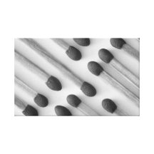 Matches abstract canvas afdruk