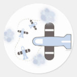 Matching Airplane Stickers