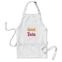 Matching Good Twin Bad Twin Gifts Aprons