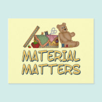 Material Matters postcards