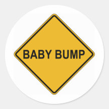 Maternité de bosse de bébé adhésifs ronds