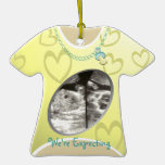 Maternity Shirt/ yellow Ornaments