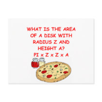 math and pizza