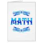 MATH CARDS