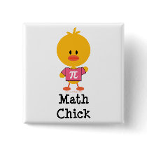 Math Chick Button