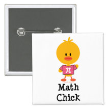 Math Chick Button
