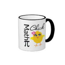 Math Chick Coffee Mugs