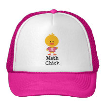 Math Chick Hat
