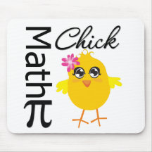Math Chick Mouse Pads