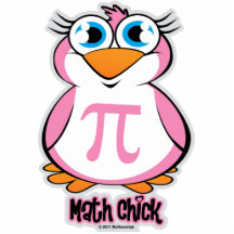 Math Chick Photo Sculptures