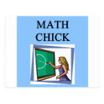 MATH CHICK POSTCARDS