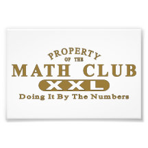 Math Club Photo Print