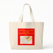 math data set canvas bag
