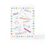 Math Design Card