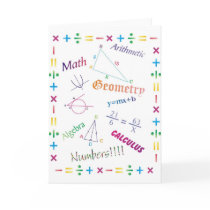 Math Design Card