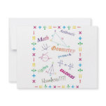 Math Design invitations