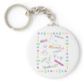 Math Design Keychains