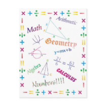 Math Design Post Card