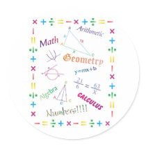 Math Design Sticker