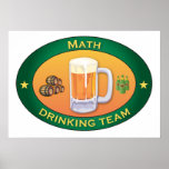Math Drinking Team Poster
