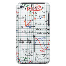 Math Formulas Numbers iPod Touch Case