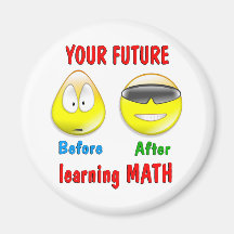 Math Future Refrigerator Magnets
