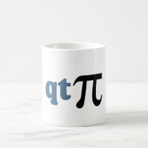 Math Humour - Cute Tee Pi Coffee Mugs