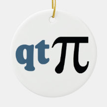 Math Humour - Cute Tee Pi Ornament