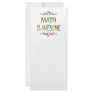 Math is Awesome Rack Card