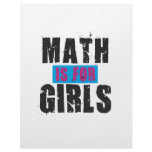 Math is for girls custom letterhead