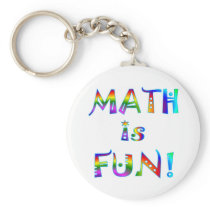 Math is Fun Keychain