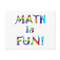 Math is Fun Post Cards