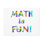 Math is Fun postcards