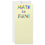 Math is Fun rack cards