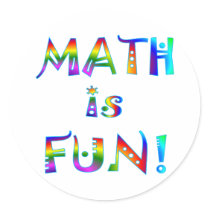 Math is Fun Sticker