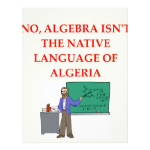 math joke letterhead template