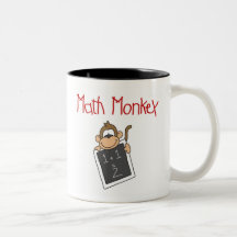Math Monkey Coffee Mug