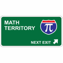Math Next Exit Acrylic Cut Out