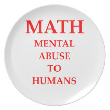 MATH PARTY PLATES