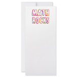 Math Rocks rack cards