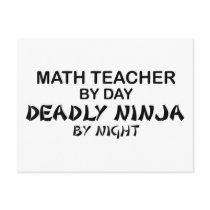 Math Teacher Deadly Ninja by Night