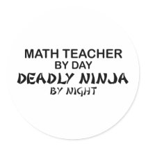 Math Teacher Deadly Ninja by Night